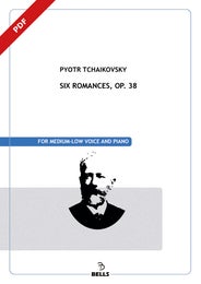 T&scaron;aikovski, Pjotr: 6 Romanssia, Op. 38