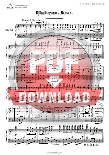 Trad. (sov.): Porilaisten marssi (piano)