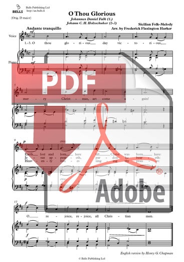 Trad. (sov. F. Flaxington Harker): O Thou Glorious